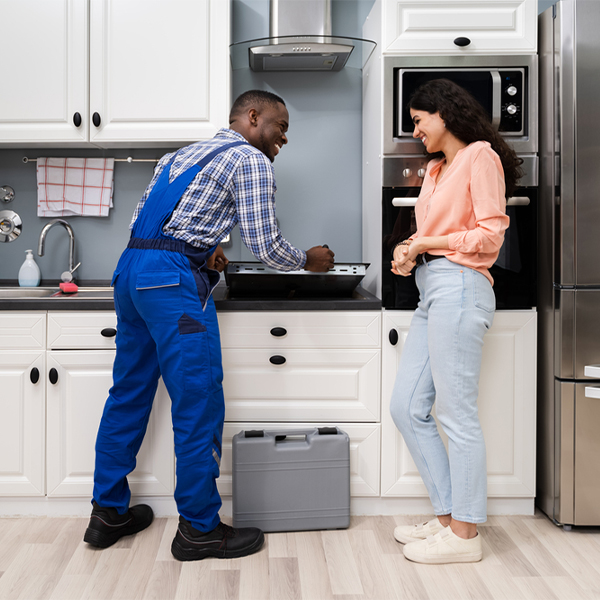 can you provide an estimate for cooktop repair before beginning any work in West Paris Maine